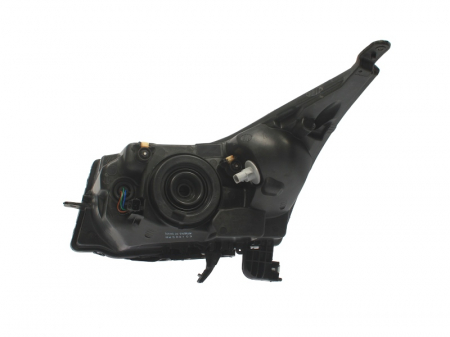 Far fata dreapta (H4, electric, cu motor, culoare interior: cromat, culoare semnalizator: galben) potrivit CHEVROLET CRUZE [1]