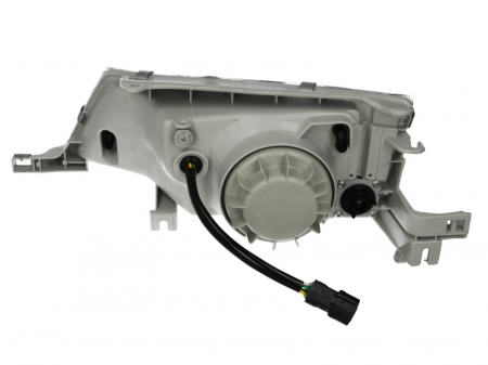 Far fata Dreapta (H4, electric, fara motoras, culoare insert: argintiu, culoare semnalizator: transparent) potrivit DACIA SANDERO II; DAEWOO CIELO, CIELO LOAD RUNNER, NEXIA [1]