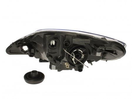 Far fata Dreapta potrivit PEUGEOT 107 dupa 2005 (H4, electric, fara motoras, culoare insert: cromat) [1]