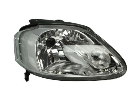 Far fata Dreapta (H4, electric, fara motoras, culoare insert: cromat) potrivit VW FOX Iluminat auto - Far fata Dreapta (H4, electric, fara motoras, culoare insert: cromat) potrivit VW FOX