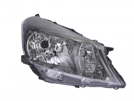 Far fata dreapta (H4, electric, fara motoras, culoare interior: albastru) potrivit TOYOTA YARIS, YARIS/HATCHBACK [0]
