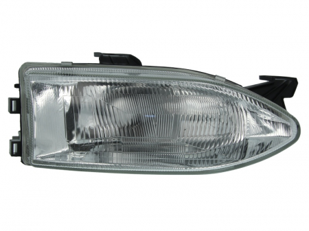 Far fata dreapta (H4, electric, fara motoras, culoare interior: argintiu) potrivit FIAT PALIO [0]