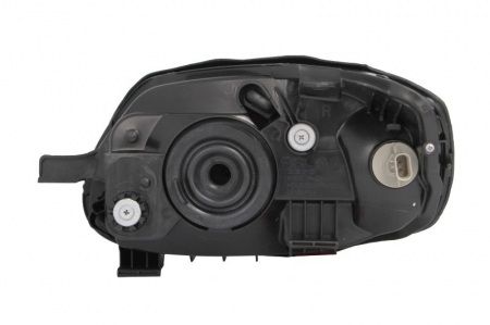 Far fata dreapta (H4, electric, fara motoras, culoare interior: cromat, culoare semnalizator: galben) potrivit HYUNDAI ACCENT II [1]