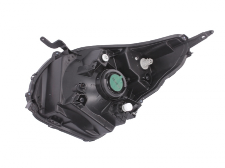 Far fata dreapta (H4, electric, fara motoras, culoare interior: cromat, culoare semnalizator: transparent) potrivit SUZUKI ALTO VII [1]