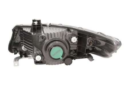 Far fata dreapta (H4, electric, manual, fara motoras, culoare interior: gri, culoare semnalizator: alb) potrivit HONDA CITY, CITY IV, CITY V, CR-Z, JAZZ III -12.11 [1]