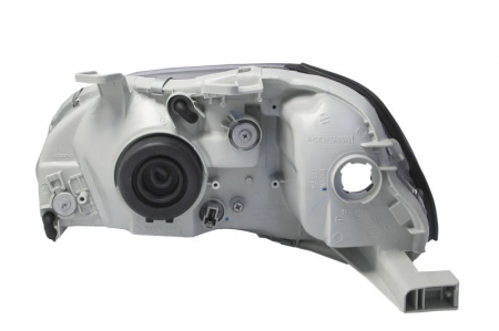 Far fata Dreapta (H4, manual, fara motoras, culoare insert: negru, culoare semnalizator: alb) potrivit HONDA CIVIC VI -10.98 [1]