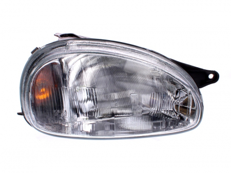 Far fata dreapta (H4, manual, fara motoras, culoare interior: argintiu) potrivit OPEL COMBO/MINIVAN, CORSA B, CORSA B/HATCHBACK [0]
