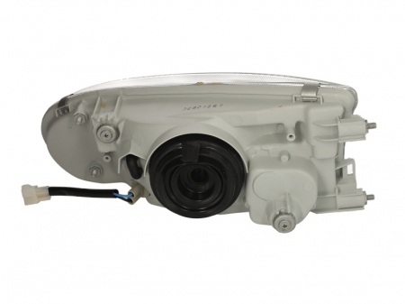 Far fata dreapta (H4, manual, mecanic, fara motoras, culoare interior: cromat) potrivit MITSUBISHI COLT IV [1]