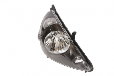 Far fata dreapta (H4/W21/WY21W, electric, fara motoras, culoare interior: negru) potrivit HONDA JAZZ II -07.08 [0]