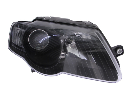 Far fata Dreapta (H7, electric, cu motor, culoare insert: negru) potrivit VW PASSAT B6 Iluminat auto - Far fata Dreapta (H7, electric, cu motor, culoare insert: negru) potrivit VW PASSAT B6