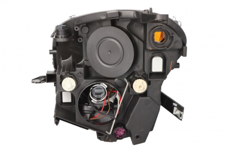 Far fata dreapta (H7, electric, cu motor, culoare interior: cromat, culoare semnalizator: galben) potrivit ALFA ROMEO MITO, SPIDER [1]