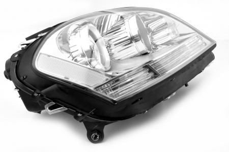 Far fata dreapta (H7, electric, cu motor, culoare interior: cromat, culoare semnalizator: transparent) potrivit MERCEDES M (W164) [1]