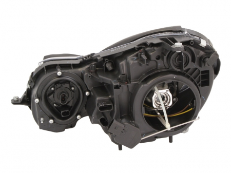 Far fata dreapta (H7, electric, cu motor, culoare interior: cromat) potrivit MERCEDES E T-MODEL (S211), E (VF211), E (W211) -07.09 [1]