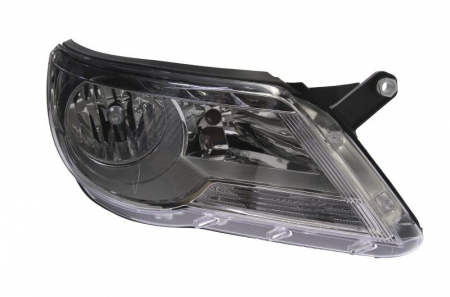 Far fata dreapta potrivit VW TIGUAN (H7, electric, cu motor, culoare interior: cromat) [0]
