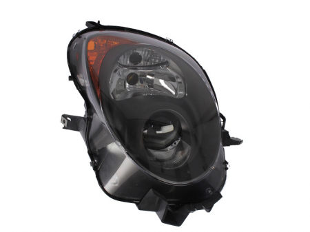 Far fata dreapta (H7, electric, cu motor, culoare interior: negru, culoare semnalizator: galben) potrivit ALFA ROMEO MITO, SPIDER [0]
