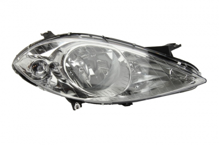 Far fata dreapta (H7, electric, fara motoras, culoare interior: cromat, culoare semnalizator: transparent) potrivit MERCEDES A (W169) [0]