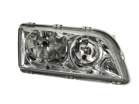 Faruri - Far fata dreapta potrivit VOLVO S40 I, V40 (H7, electric, fara motoras, culoare interior: cromat)