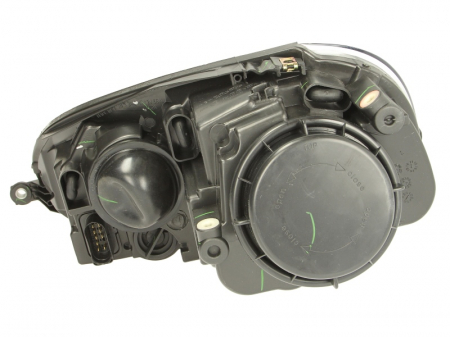 Far fata Dreapta (H7/H7, electric, cu motor, culoare insert: negru) potrivit VW GOLF V, JETTA III [1]