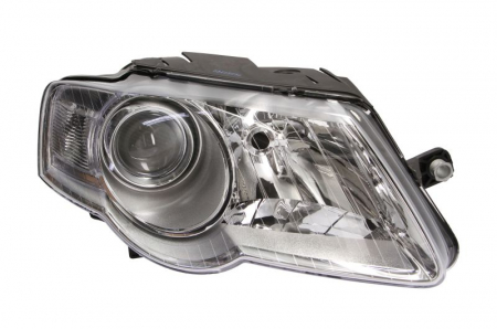 Far fata dreapta (H7/H7, electric, cu motor, sistem valeo, culoare interior: cromat) potrivit VW PASSAT B6 -11.10 [0]