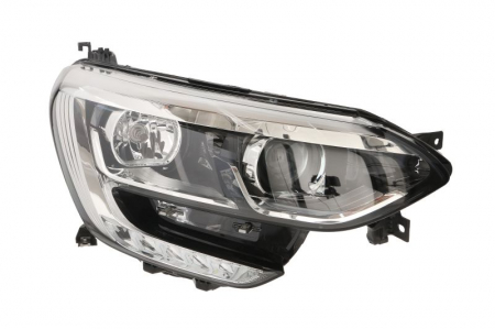 Faruri - Far fata Dreapta potrivit RENAULT MEGANE III, MEGANE IV dupa 2015 (H7/H9, electric, fara motoras)