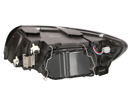 Far fata dreapta (H7/HB3, electric, cu motor, culoare interior: negru, culoare semnalizator: galben) potrivit VOLVO S40 II, V50 [1]