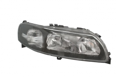 Far fata dreapta potrivit VOLVO S60 I, V70 II, XC70 I pana in 2004 (H7/HB3, electric, fara motoras, culoare interior: gri) [0]