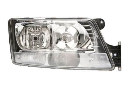 Iluminat auto - Far fata Dreapta (H7/LED/PY21W, electric, cu motor) potrivit MAN TGS I, TGX I 06.06-09.21