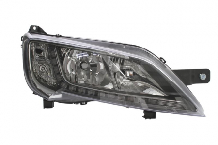 Far fata dreapta (H7/LED/WY21W, electric, cu motor, culoare interior: cromat) potrivit CITROEN JUMPER I, JUMPER II; FIAT DUCATO; PEUGEOT BOXER [0]