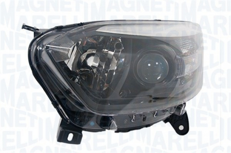 Far fata Dreapta (halogen, 2*H1/P21W/W5W, electric, cu motor, culoare insert: negru) potrivit RENAULT CAPTUR I -06.17 [2]