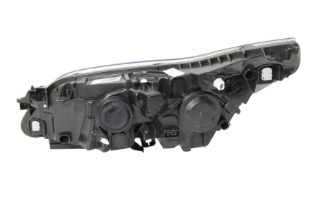 Far fata Dreapta potrivit CITROEN C4, C4 I pana in 2011 (halogen, H1/H7, electric, cu motor, culoare insert: cromat, culoare semnalizator: transparent) [2]