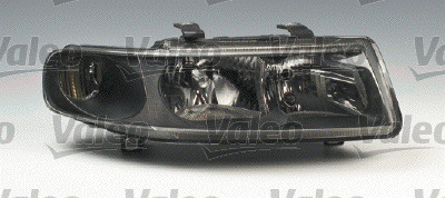Far fata Dreapta potrivit SEAT LEON, TOLEDO II pana in 2006 (halogen, H1/H7, electric, fara motoras, culoare semnalizator: transparent) [2]