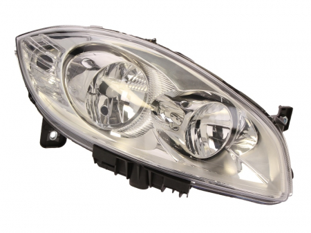 Faruri - Far fata Dreapta potrivit FIAT LINEA (halogen, H1/H7/PY21W/W5W, electric, cu motor)