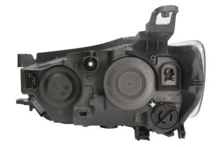 Far fata Dreapta (halogen, H1/H7/W5W, mecanic, cu motor, culoare semnalizator: transparent) potrivit CITROEN C-ELYSEE [1]
