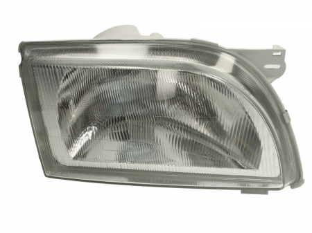 Far fata dreapta (halogen, H4, manual, mecanic, fara motoras, culoare interior: cromat) potrivit FORD TRANSIT, TRANSIT TOURNEO 01.91-09.94 [0]