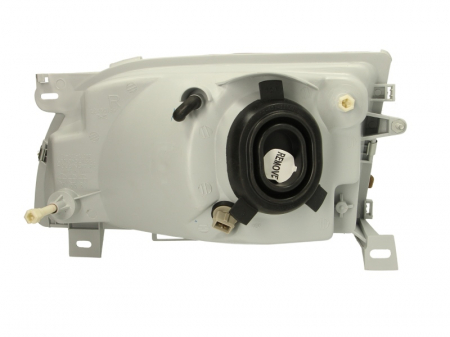 Far fata dreapta (halogen, H4, manual, mecanic, fara motoras, culoare interior: cromat) potrivit FORD TRANSIT, TRANSIT TOURNEO 01.91-09.94 [1]