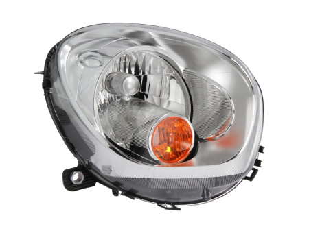 Far fata Dreapta (halogen, H4/P21W, electric, bec, culoare insert: argintiu, culoare semnalizator: portocaliu) potrivit MINI COUNTRYMAN (R60), PACEMAN (R61) [0]