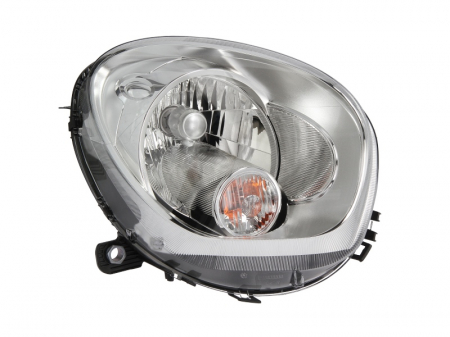 Far fata Dreapta (halogen, H4/PY21W, electric, bec, culoare insert: argintiu, culoare semnalizator: alb) potrivit MINI COUNTRYMAN (R60), PACEMAN (R61) [0]