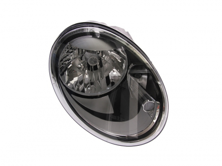 Piese Auto - Far fata Dreapta (halogen, H4/W21, electric, cu motor, bec) potrivit VW BEETLE
