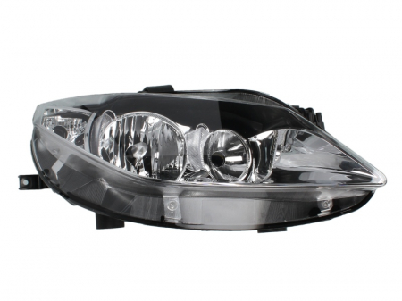 Far fata dreapta (halogen, H7, electric, cu motor, culoare interior: cromat) potrivit SEAT IBIZA IV, IBIZA IV SC, IBIZA IV ST [0]