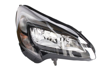 Iluminat auto - Far fata Dreapta (halogen, H7/H7/PSY24W/W21, electric, cu motor, bec) potrivit OPEL CORSA E, CORSA E/HATCHBACK 09.14-