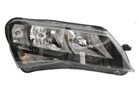 Far fata Dreapta (halogen, H7/H7/PW24W/PWY24W, electric, cu motor, bec) potrivit SKODA SUPERB III [0]