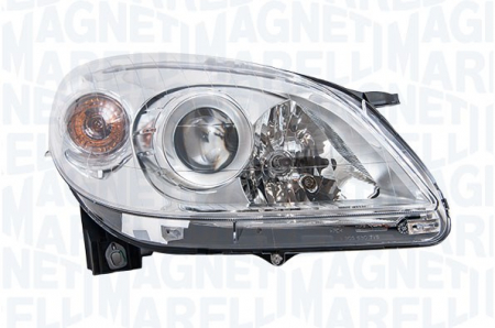Far fata Dreapta (halogen, H7/H7/W5W, electric, cu motor, culoare insert: cromat) potrivit MERCEDES B SPORTS TOURER (W245) [3]