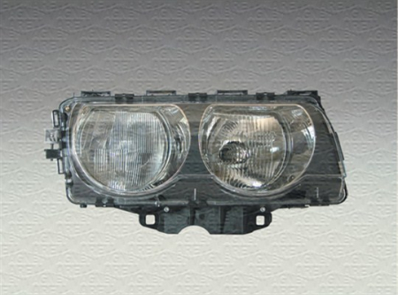 Faruri - Far fata Dreapta potrivit BMW 7 (E38) (halogen, H7/HB3, electric, culoare insert: titan)