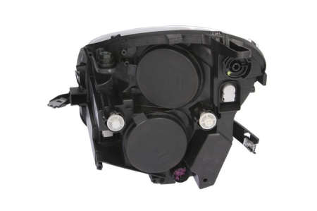 Far fata Dreapta potrivit ALFA ROMEO MITO pana in 2013 (halogen, H7/W5W, electric, cu motor, culoare insert: argintiu, culoare semnalizator: portocaliu) [1]