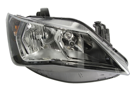 Far fata Dreapta (halogen, H7/W5W, electric, cu motor, culoare semnalizator: transparent) potrivit SEAT IBIZA IV, IBIZA IV SC, IBIZA IV ST 03.12- [0]