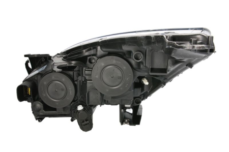 Far fata Dreapta (halogen, H9, electric, cu motor, culoare insert: gri, culoare semnalizator: transparent) potrivit PEUGEOT 3008 -09.13 [1]