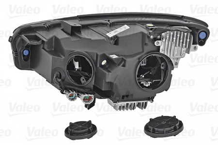 Far fata Dreapta potrivit INFINITI Q30, QX30 (halogen, H9, electric, fara motoras, culoare insert: negru) [3]
