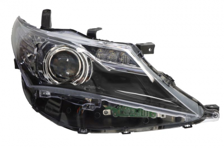 Far fata dreapta (HIR2/LED/PY21W, electric, cu motor, culoare interior: negru) potrivit TOYOTA AURIS -03.15 [0]