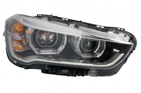 Faruri - Far fata Dreapta potrivit BMW X1 (F48) pana in 2019 (LED, electric, cu motor)
