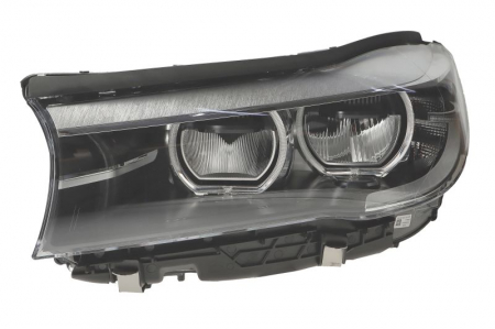Iluminat auto - Far fata Dreapta (LED, fara controler LED, culoare semnalizator: portocaliu) potrivit BMW 7 (G11, G12) 03.15-03.19